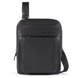 Tallin, Bolso bandolera de cuero, Negro, 23 X 18 X 5 cm, Para hombres Precio: 152.50000018. SKU: B16FAD4JKE