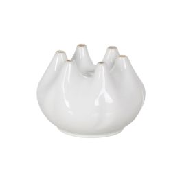 Jarrón Blanco Cerámica 24,5 x 24,5 x 18 cm Precio: 38.9899994. SKU: B1G85QXEWS