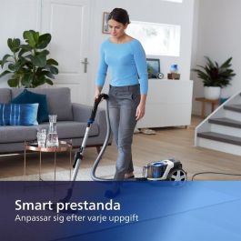 Philips Aspiradora PowerPro FC9332/09 sin Bolsa, 900W, Filtro Antialérgico H13, Cilíndrica Compacta, Clase A