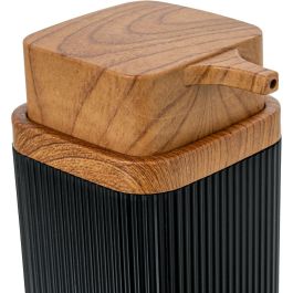 Dispensador de Jabón Alexandra House Living 86275 Negro Acrílico Plástico Melamina 7 x 15 x 7 cm