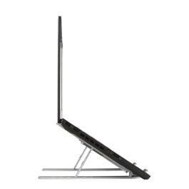 Targus AWE810GL Soporte de Aluminio para ordenador portátil, compatible con pantallas de 10 a 15.6 pulgadas, Plegable y con 6 ajustes de altura. Targus AWE810GL Soporte de Aluminio para ordenador portátil, compatible con pantallas de 10 a 15.6 pulgadas, Plegable y con 6 ajustes de altura.