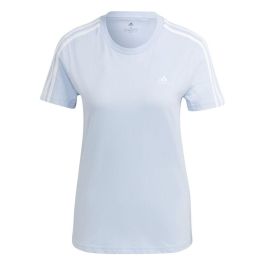 Camiseta de Manga Corta Mujer Adidas ID0008 Azul claro (2XS)