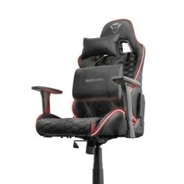 SILLA GAMER TRUST GAMING GXT 717 RAYZA RGB - ILUMINACIÓN LED - CILINDRO GAS CLASE 4 -RESPALDO RECLINABLE - BASTIDOR METÁLICO - PESO MÁX. 150KG