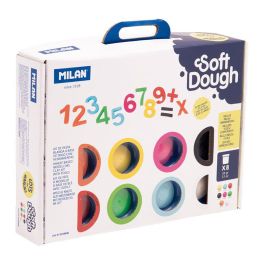 Milán Maletín Soft Dough Números con 8 botes de 59 g de pasta blanda y herramientas para aprender los números y las primeras operaciones Precio: 14.69000016. SKU: B12D3N8BCD