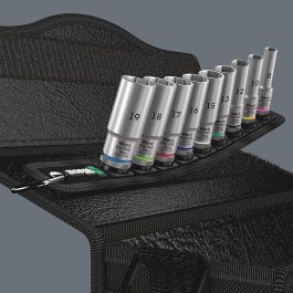 Wera Belt B Deep 1 Juego de Vasos de Impacto 3/8"