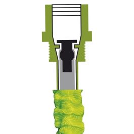 Edm Manguera Extensible Ø12 mm, ½ Pulg, 7,5 m con Pistola de 7 Chorros y Accesorios