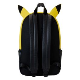 Loungefly Mochila Pikachu Pokemon 44cm Nylon con Correas Ajustables y Bolsillo Frontal
