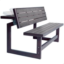 Banco con Respaldo Lifetime Mesa Gris Convertible Precio: 223.89000018. SKU: B1578FLA6D