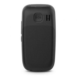 SPC 2330N Teléfono Móvil Harmony 4G para Mayores con Tapa, Teclas Grandes, SOS, Compatible Audífonos, Doble Pantalla y Base de Carga Negro
