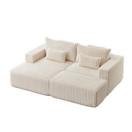 Sofa Scandi DKD Home Decor Crema 158 x 91 x 220 cm Sofa Scandi DKD Home Decor Crema 158 x 91 x 220 cm Precio: 674.94999957. SKU: B18ZKJNLEG