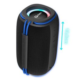Qcharx QCHFLOW MINI Altavoz Flow Mini Portátil Bluetooth 5.3, 10W, USB, TF, AUX, Negro con asa Azul, 4-6h autonomía Qcharx QCHFLOW MINI Altavoz Flow Mini Portátil Bluetooth 5.3, 10W, USB, TF, AUX, Negro con asa Azul, 4-6h autonomía Precio: 21.88999989. SKU: B17TYEAQKT