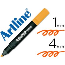 Artline Rotulador Fluorescente EK-660 Naranja Punta Biselada Trazo 1-5 mm Precio: 13.50000025. SKU: B19CA7P9L2