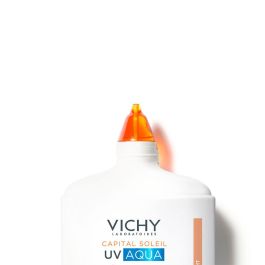 Vichy Capital Soleil UV Aqua Gel Cream Fluido Hidratante Tonalidad Con Color SPF50 #Light 50 ml