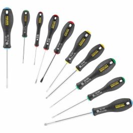 Juego de 10 Destornilladores - STANLEY FATMAX - FMHT0-62128 - Electricista + Mecánico + Phillips + Pozidriv Precio: 50.49999977. SKU: B1DES7NGXW