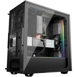 be quiet! Pure Base 501 DX Caja Midi Tower Negra con Ventana de Vidrio e Iluminación ARGB para PC