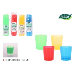Set de 10 Vasos Chupito de Colores 35 ml - Algon (50 Unidades) Precio: 27.78999982. SKU: B1FVRL4CWM