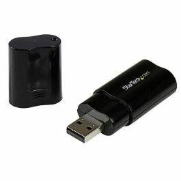 Tarjeta de Sonido Externa USB Startech ICUSBAUDIOB Negro Precio: 25.4999998. SKU: S55056455