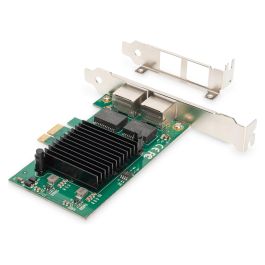 Digitus Tarjeta de Red 2-Port Gigabit Ethernet PCI Express Dual, Interna, Alámbrica, PCIe, 1000 Mbit/s Precio: 56.89000009. SKU: B14E3R2QLY