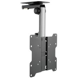 Techly Soporte Techo Retráctil Plegable para TV LED/LCD de 17"-37", Negro