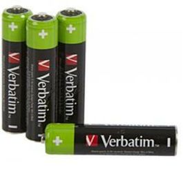 Verbatim HR03 Pilas AAA Premium Recargables NiMH 950mAh 1.2V Pre-cargadas Verbatim HR03 Pilas AAA Premium Recargables NiMH 950mAh 1.2V Pre-cargadas