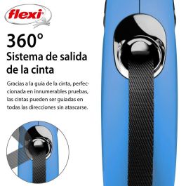Flexi Correa New Classic S Cinta 5m Azul
