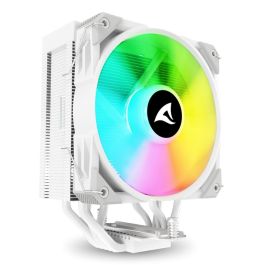 Sharkoon A50 RGB Refrigerador de CPU por Aire con Ventilador RGB 120mm PWM, 5 Tubos de Calor Cobre, 230W TDP y Espejo Infinito Blanco Precio: 48.50000045. SKU: B18X2RB3VK