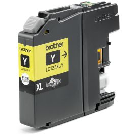 Brother LC125XLY Cartucho de Tinta Alta Capacidad Amarillo para MFC-J4510DW, MFCJ-4410DW, MFCJ-4610DW