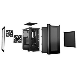 Be Quiet! PURE BASE 501 Airflow Window Midi Tower Negro con Ventana Lateral ATX Micro ATX Mini-ITX