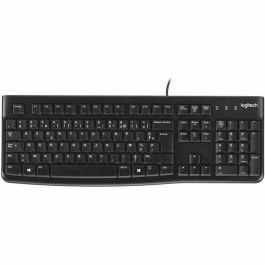 Logitech K120 Teclado USB AZERTY Negro con Teclas de Perfil Bajo, Diseño Resistente a Derrames y Escritura Silenciosa Precio: 20.59000009. SKU: S7134089