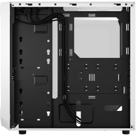 Fractal Design Torre PC Focus 2 RGB Blanca | ATX, Micro ATX, Mini-ITX | Vidrio Templado, Filtro Anti-Polvo, USB 3.2