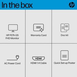 HP P27h G5 FHD Monitor HP P27h G5 FHD Monitor