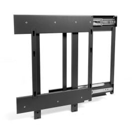 MENAGE CONFORT Bastidor Extraíble Rinconero Nova Flat Antracita, Bandejas Acero Antideslizantes, Cierre Amortiguado, Extracción Total