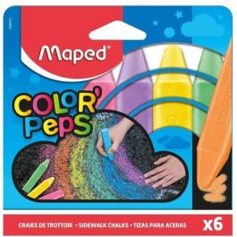 Tizas De Colores Maped (Suelo) Estuche De 6 (Set de 6) Precio: 12.79000008. SKU: B1KCTVH2GF
