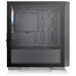 Thermaltake Versa H16 TG ARGB Micro Torre PC Negra para Placas Base micro ATX, Mini-ITX con Vidrio Templado