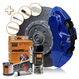 Foliatec FO2196 Laca para Pinzas de Freno Set Azul Metalizado Performance. Resistente a Calor, Químicos y Corrosión. Para 4 Pinzas. Precio: 25.69000005. SKU: S3723217