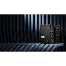 Teltonika TSW030 Switch Ethernet de 8 Puertos RJ45 10/100Mbps No Administrado Montaje Carril DIN