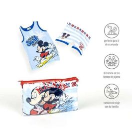 Cerdá Pijama Tirantes Single Jersey Mickey con Neceser Talla 2 años Azul