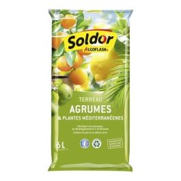 Algoflash Tierra de Cítricos y Plantas Mediterráneas 6 L Algoflash Tierra de Cítricos y Plantas Mediterráneas 6 L