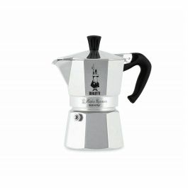 Bialetti Moka Express 1TZ Cafetera Italiana de Aluminio para 1 Taza