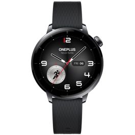 OnePlus Watch 3 43mm Negro AMOLED Pantalla táctil GPS WiFi Asistente Google Monitor Frecuencia Cardíaca Oxígeno en Sangre IP68