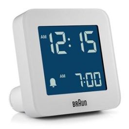 Reloj Despertador Digital Blanco BRAUN BC-09-W