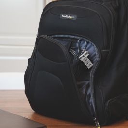 Cable USB Startech UNIVC4D-LAPTOP-LOCK Negro/Gris 2 m