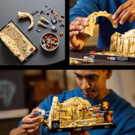 LEGO 75380 Star Wars Mos Espa Podracer Race Diorama Nave Espacial