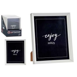 Portafoto Plastico Moldura Blanco 20X25Cm Giftdecor (24 Unidades) Precio: 97.49999952. SKU: B1H53JXLYW
