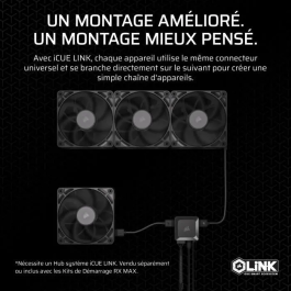 Corsair CO-9051041-WW Ventilador iCUE LINK RX120 Max de un solo ventilador para PC