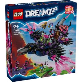 LEGO 71478 DREAMZzz El Cuervo de Medianoche de la Bruja Pesadilla - Set Modular