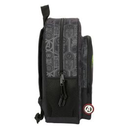 Mochila Escolar The Avengers Vendetta Negro 32 x 38 x 12 cm