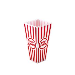 Cubo para palomitas de plástico Algon 9.5 x 19.3 cm (24 Unidades)