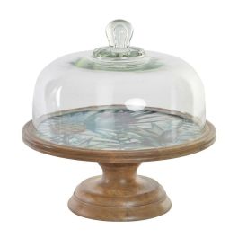Bandeja Tropical DKD Home Decor Verde Natural 30 x 33 x 30 cm Precio: 50.88999971. SKU: S3041687