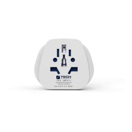 Travel Blue Adaptador entrada múltiple mundial a salida clavija Europa TB-901, compatible con 150 países, salida europea